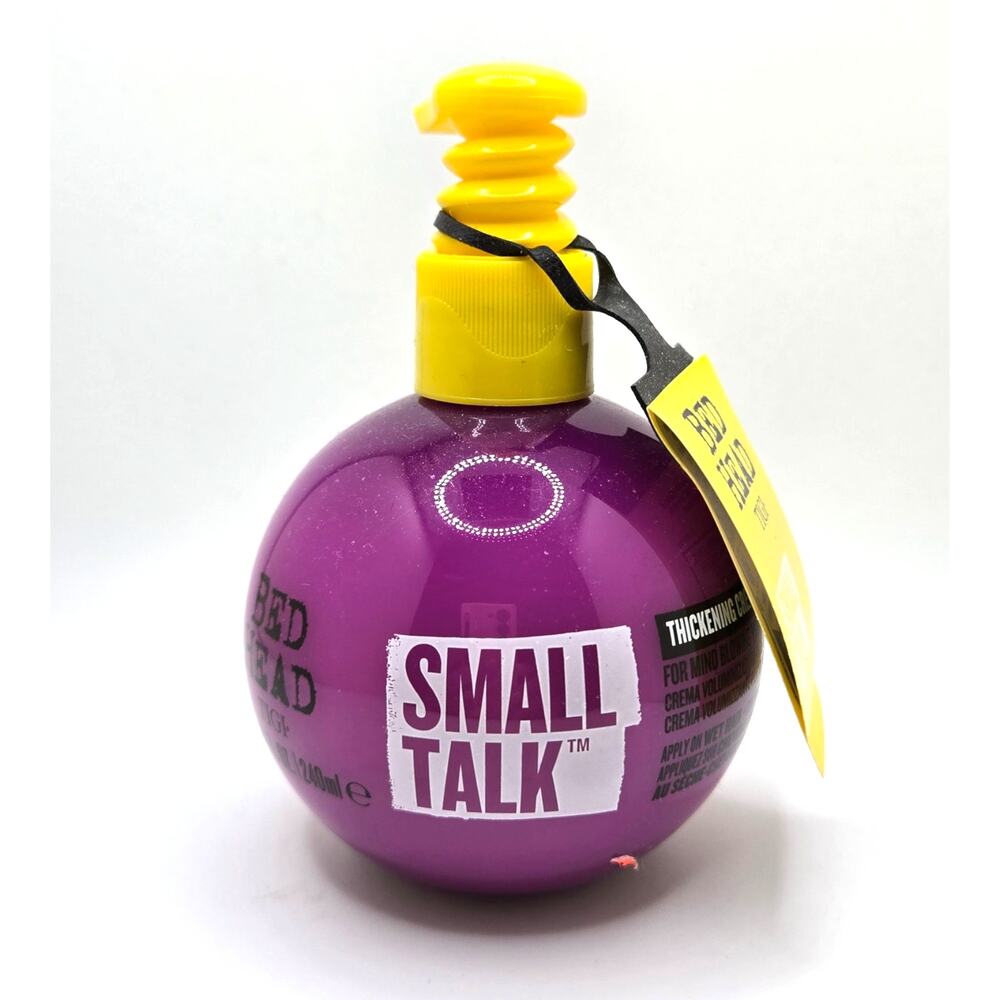 New TIGI Bed Head Small Talk Thickening Cream 8.12 US Fl. Oz.